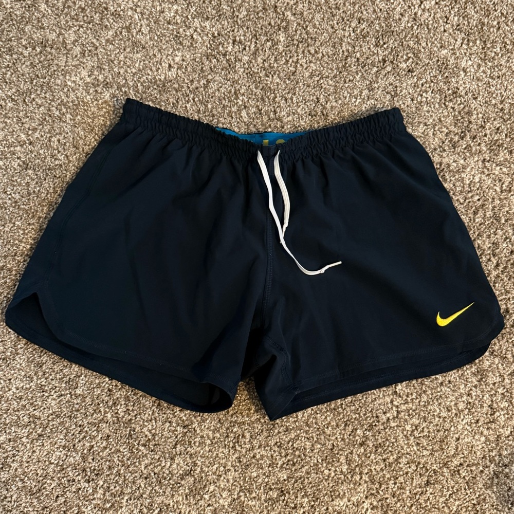 Nike Dri-fit Navy Athletic Shorts- 4” inseam